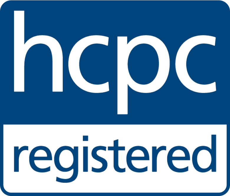 Logo - HCPC Heath & care professionals council- Registered